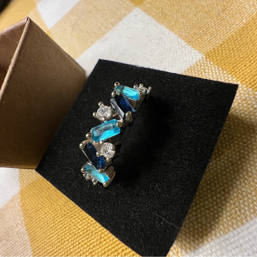 Story Jewellery - Nobody Has It All Together Blue Band - Ring - Picture 2 of 8